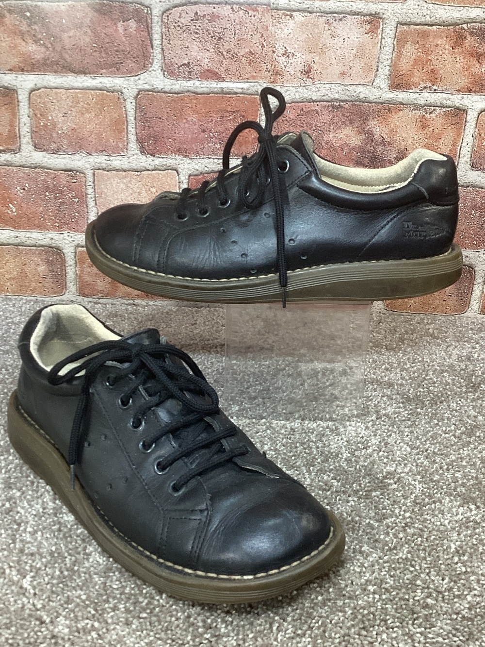 Dr Martens Vintage black Oxford “bowlers” women’s size 7